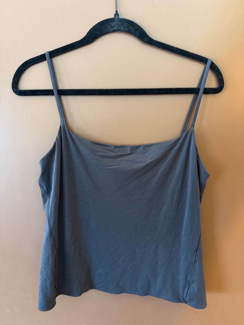 Lululemon Black Stretch Cropped Cami